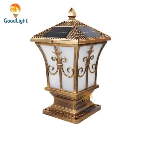 Đèn Trụ Cổng Năng Lượng Mặt Trời NT01