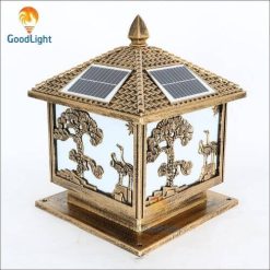 Đèn Trụ Cổng Năng Lượng Mặt Trời NT04 - ảnh 1