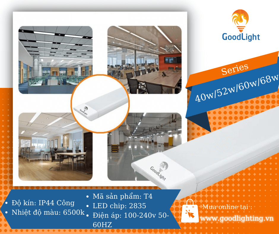 Ứng Dụng Của Đèn Tuýp Led Bán Nguyệt 1M2 52W T03