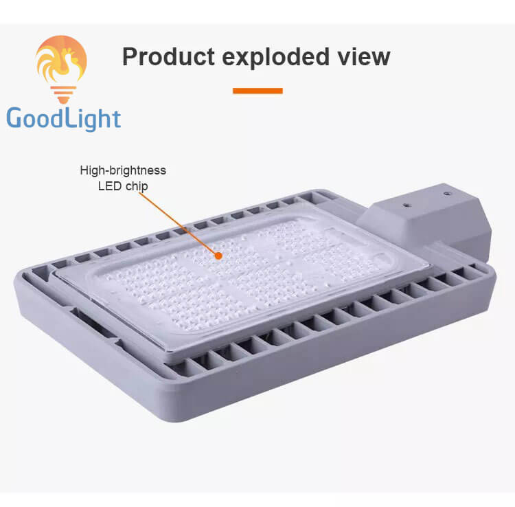 Đèn Đường Led 100W D18-100 2 Mắt Chip Led Đèn Đường Led 100W D18-100
