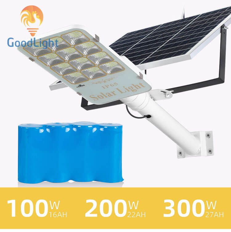 Pin Trữ Điện Của Đèn Đường Năng Lượng Mặt Trời 100W K100