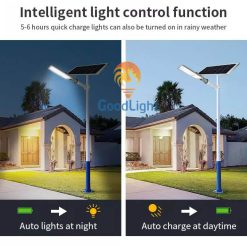 Đèn Đường Led Năng Lượng Mặt Trời 150W ND08 - ảnh 6