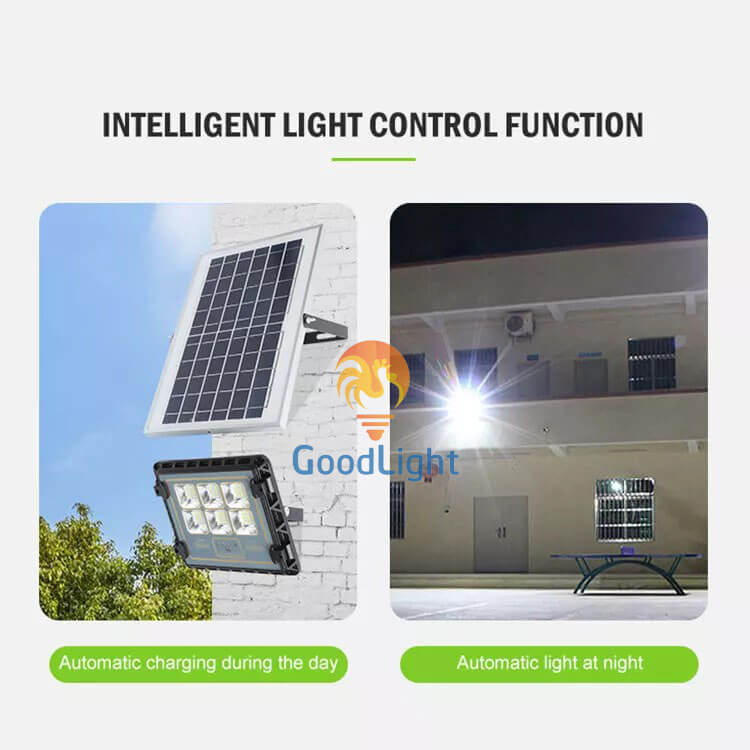 Nguyên Lý Hoạt Động Của Đèn Pha Led Năng Lượng Mặt Trời 200W Np004-200