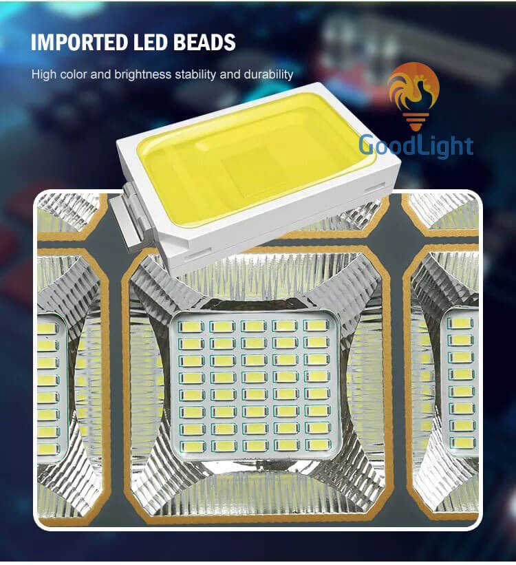 Đèn Pha Led Năng Lượng Mặt Trời 300W Np004-300 Sử Dụng Chip Led Smd