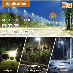 Đèn Đường Led Năng Lượng Mặt Trời 60W ND08 - ảnh 7