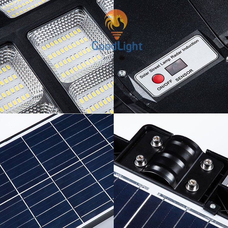 Thiết Kế Đèn Đường Năng Lượng Mặt Trời Liền Thể 500W Nd02