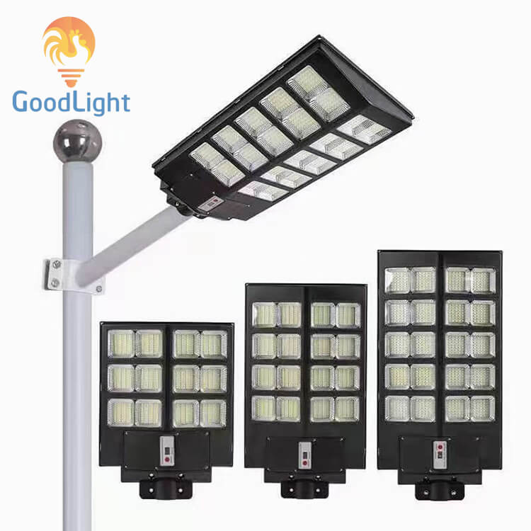 Đèn Đường Năng Lượng Mặt Trời Liền Thể 500W ND02