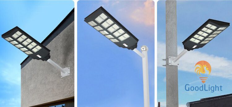 Ứng Dụng Đèn Đường Năng Lượng Mặt Trời Liền Thể 500W Nd02-02