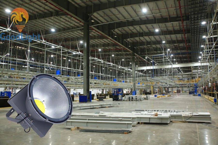 Đèn Led Nhà Xưởng 400W X05 6 Ứng Dụng Đèn Led Nhà Xưởng 400W X05-01