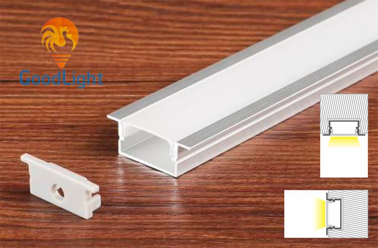 Thanh Nhôm Định Hình Led Chữ U Gl-Tn2010A