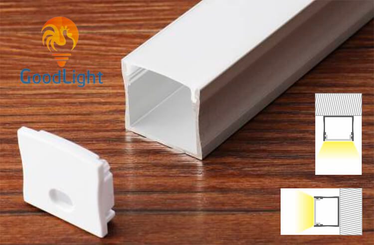 Thanh Nhôm Định Hình Led Chữ U Gl-Tn2320M