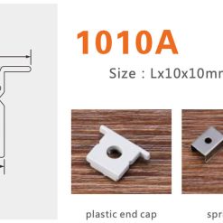 Thanh Nhôm Định Hình Led Chữ U GL-TN1010A - ảnh 6