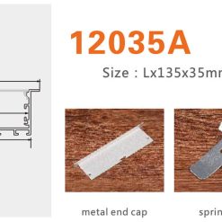 Thanh Nhôm Định Hình Led Chữ U GL-TN12035A - ảnh 5