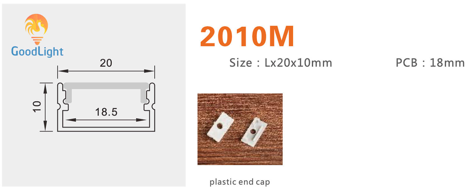 Thông Số Kỹ Thuật Thanh Nhôm Định Hình Led Chữ U Gl-Tn2010M