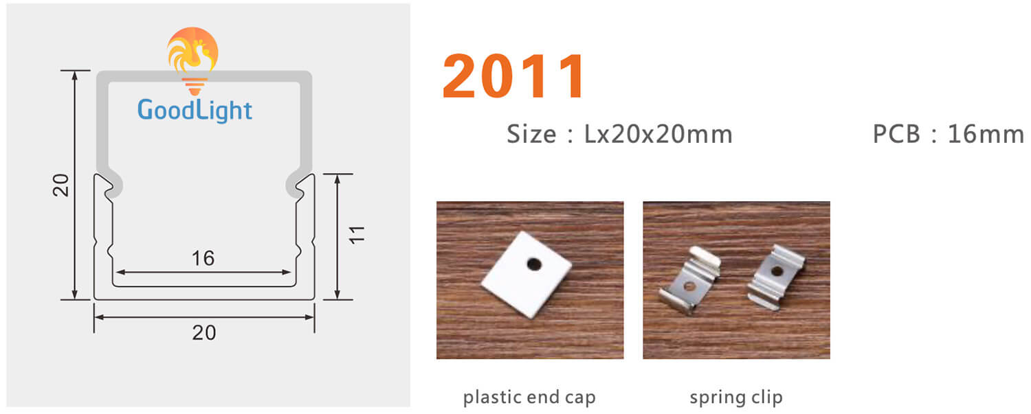 Thông Số Kỹ Thuật Thanh Nhôm Định Hình Led Chữ U Gl-Tn2011