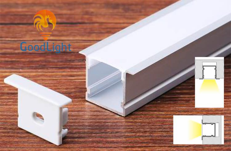 Thanh Nhôm Định Hình Led Chữ U Gl-Tn2020A