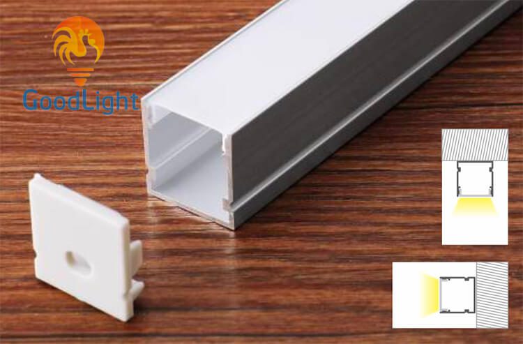 Thanh Nhôm Định Hình Led Chữ U Gl-Tn2020M