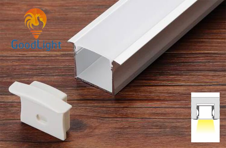 Thanh Nhôm Định Hình Led Chữ U Gl-Tn2320A