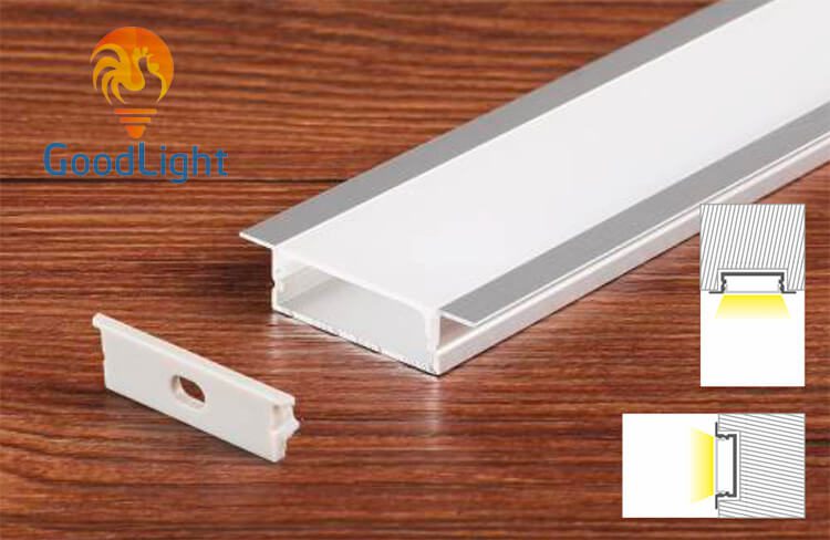 Thanh Nhôm Định Hình Led Chữ U Gl-Tn3010A