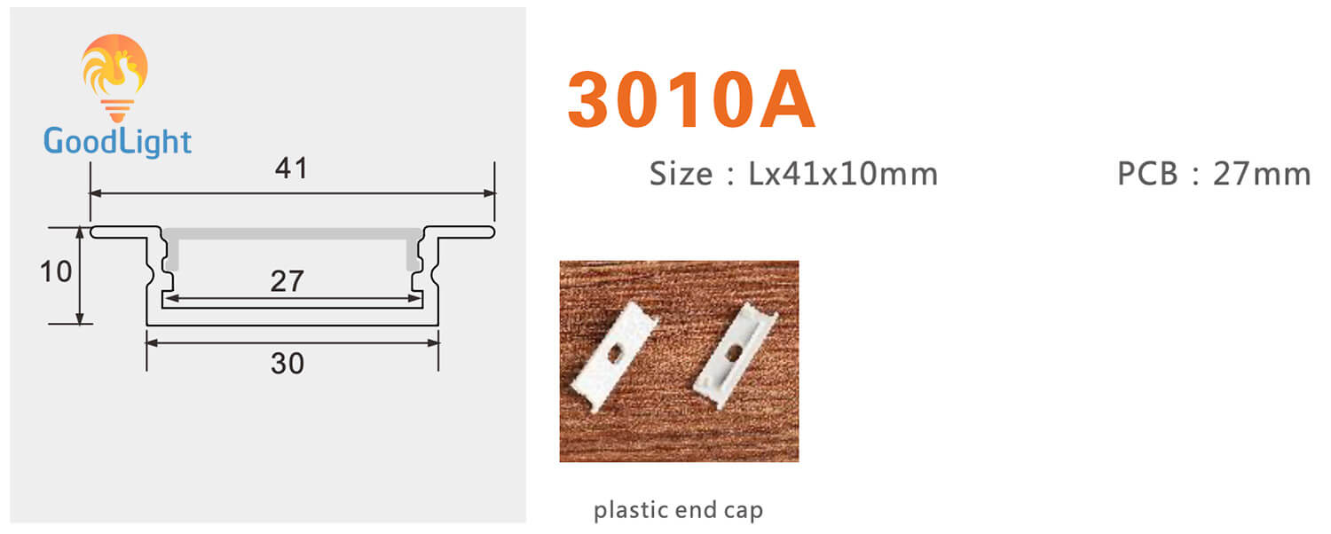 Thông Số Kỹ Thuật Thanh Nhôm Định Hình Led Chữ U Gl-Tn3010A