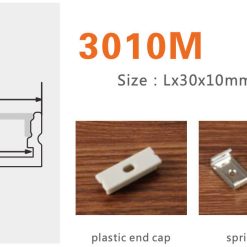 Thanh Nhôm Định Hình Led Chữ U GL-TN3010M - ảnh 5