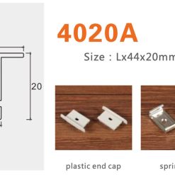 Thanh Nhôm Định Hình Led Chữ U GL-TN4020A - ảnh 6
