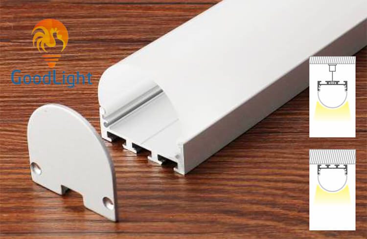 Thanh Nhôm Định Hình Led Chữ U Gl-Tn4542B