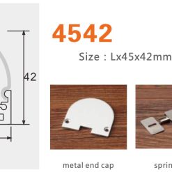 Thanh Nhôm Định Hình Led Chữ U GL-TN4542B - ảnh 6
