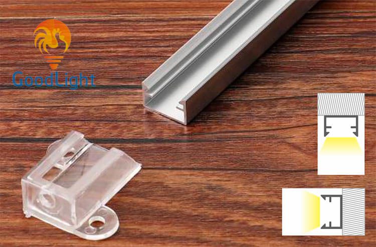 Thanh Nhôm Định Hình Led Chữ U Gl-Tn506
