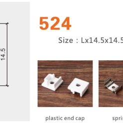 Thanh Nhôm Định Hình Led Chữ U GL-TN524 - ảnh 7
