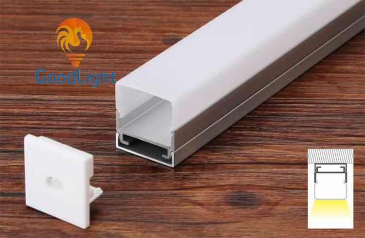 Thanh Nhôm Định Hình Led Chữ U Gl-Tn602