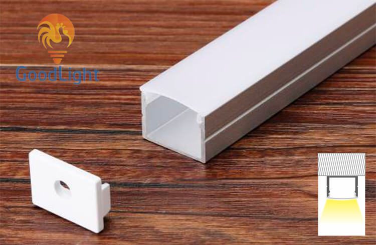 Thanh Nhôm Định Hình Led Chữ U Gl-Tn616