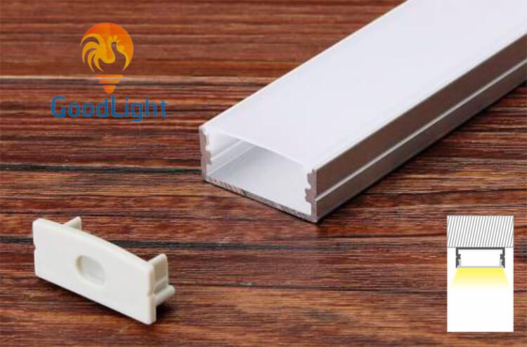 Thanh Nhôm Định Hình Led Chữ U Gl-Tn617