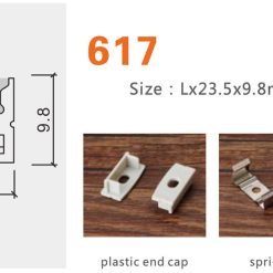 Thanh Nhôm Định Hình Led Chữ U GL-TN617 - ảnh 6