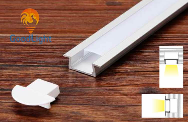 Thanh Nhôm Định Hình Led Chữ U Gl-Tn618