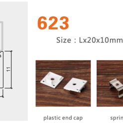 Thanh Nhôm Định Hình Led Chữ U GL-TN623 - ảnh 4