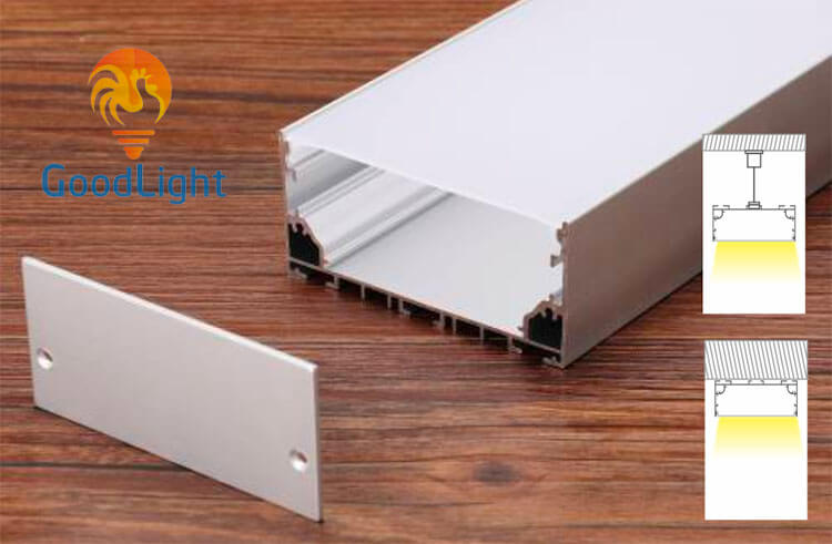 Thanh Nhôm Định Hình Led Chữ U Gl-Tn7635M
