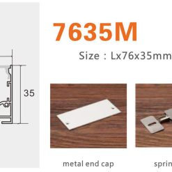 Thanh Nhôm Định Hình Led Chữ U GL-TN7635M - ảnh 7
