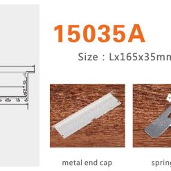Thanh Nhôm Định Hình Led Chữ U GL-TN15035A - ảnh 3
