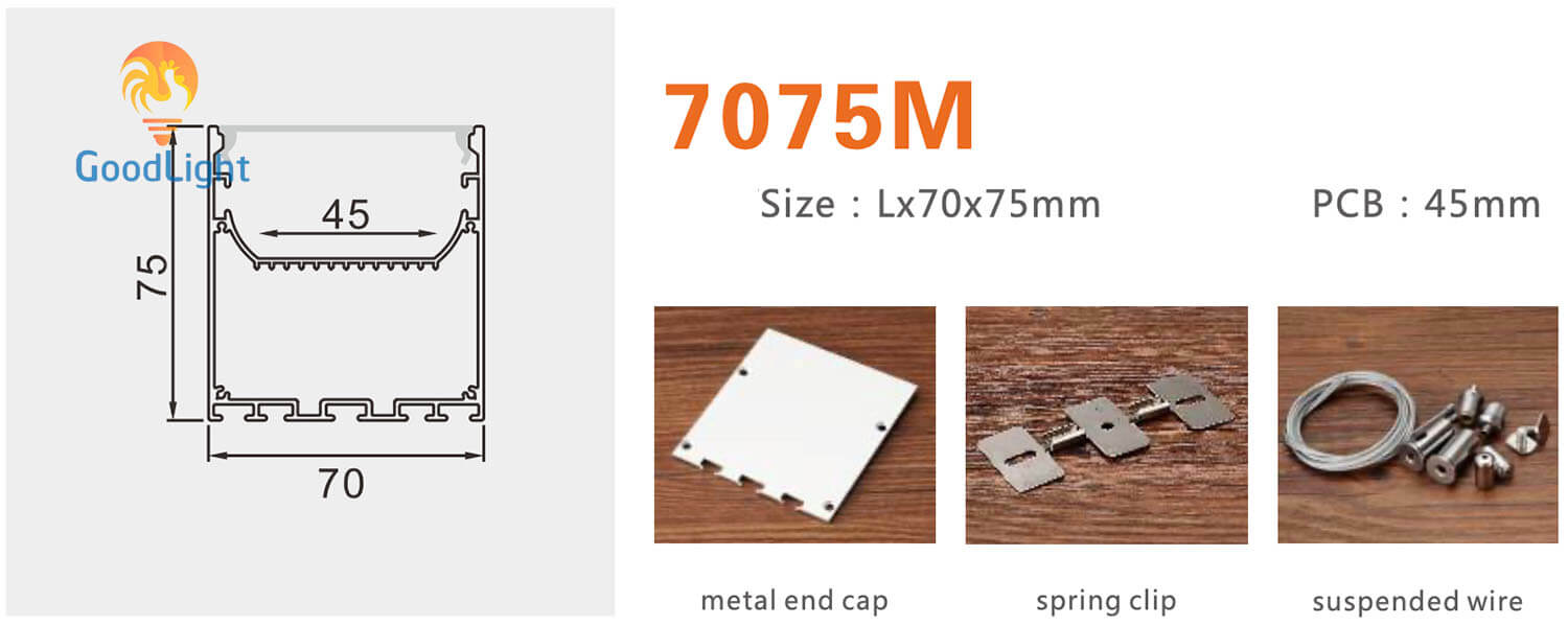 Thông Số Kỹ Thuật Của Thanh Nhôm Định Hình Led Chữ U Gl-Tn7075M