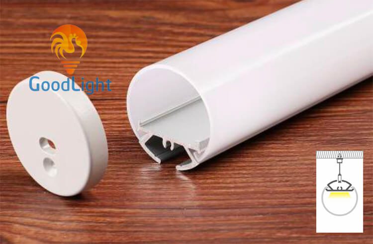 Thanh Nhôm Định Hình Led Hình Tròn Gl-Tnø30