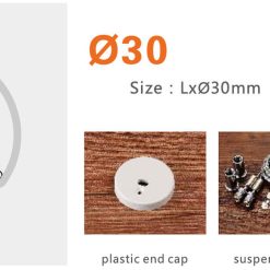 Thanh Nhôm Định Hình Led Hình Tròn GL-TNØ30 - ảnh 6