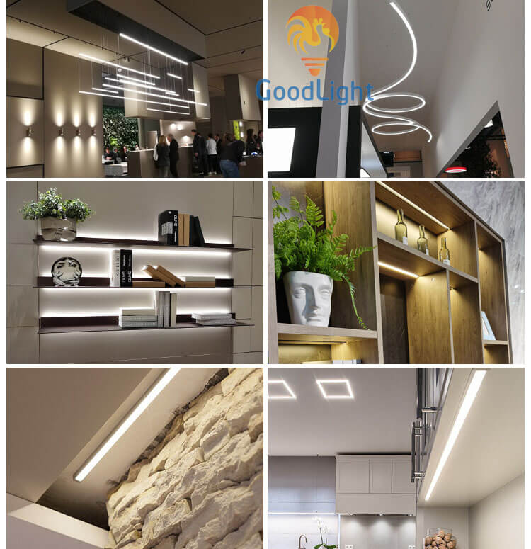 Ứng Dụng Của Thanh Nhôm Định Hình Led Chữ U Gl-Tn2010M