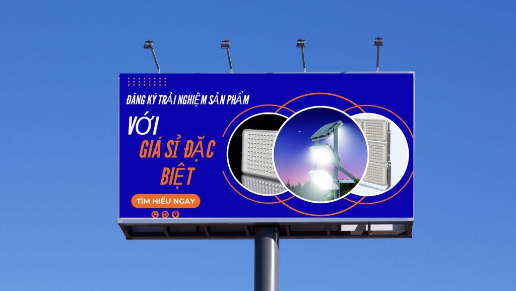 Đèn Hắt Biển Quảng Cáo