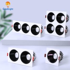 Đèn LED Âm Trần Spotlight Vuông Đơn 7W - ảnh 6