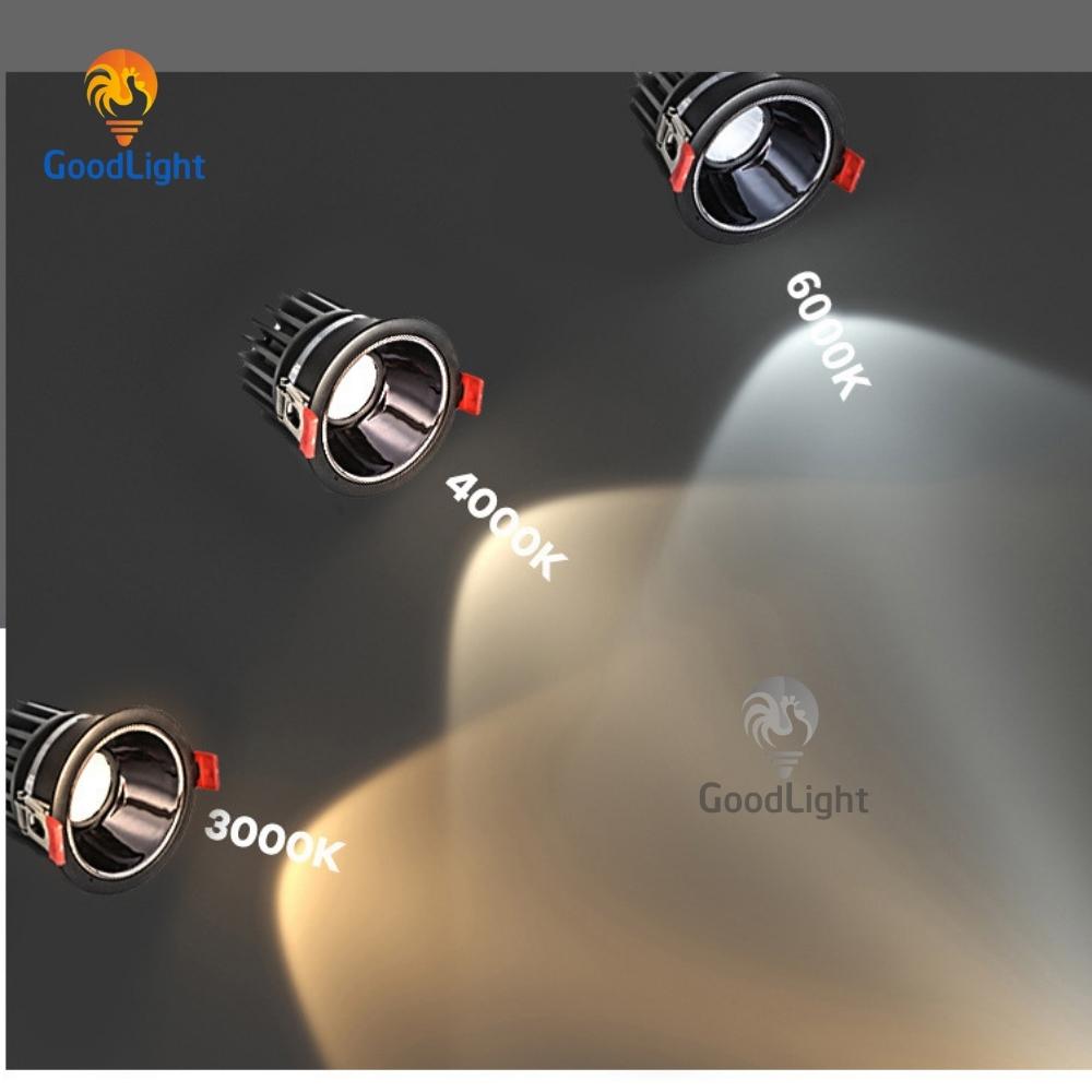 Ánh Sáng Của Đèn Led Âm Trần Spotlight 7W Yd07