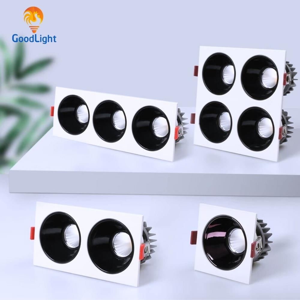 Đèn LED Âm Trần Spotlight Vuông Đơn 7W 12 Giới Thiệu Sản Phẩm Đèn Led Âm Trần Spotlight Vuông Đơn 7W Xd101