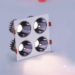 Đèn LED Âm Trần Spotlight Vuông 7Wx4 - ảnh 2