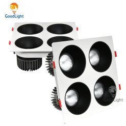 Đèn LED Âm Trần Spotlight Vuông 7Wx4 - ảnh 3