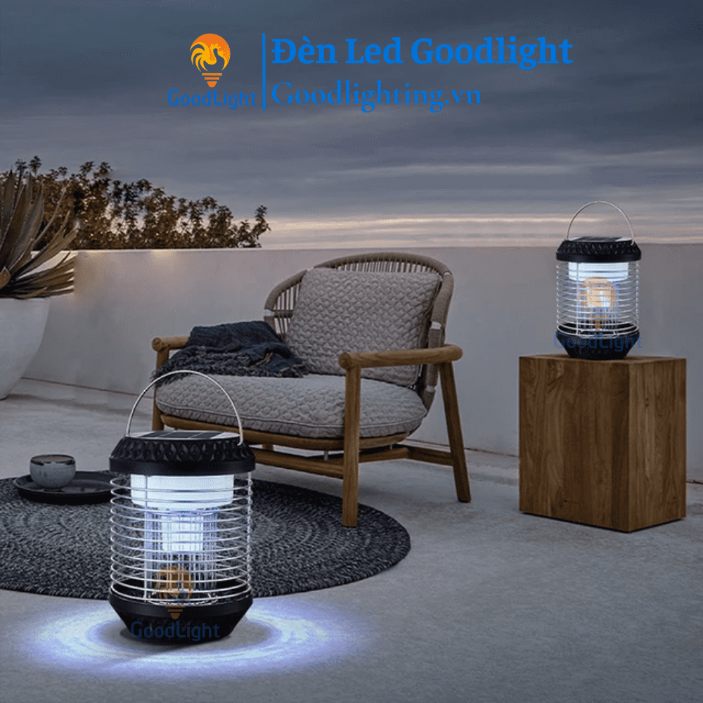Đèn Diệt Muỗi Năng Lượng Mặt Trời
